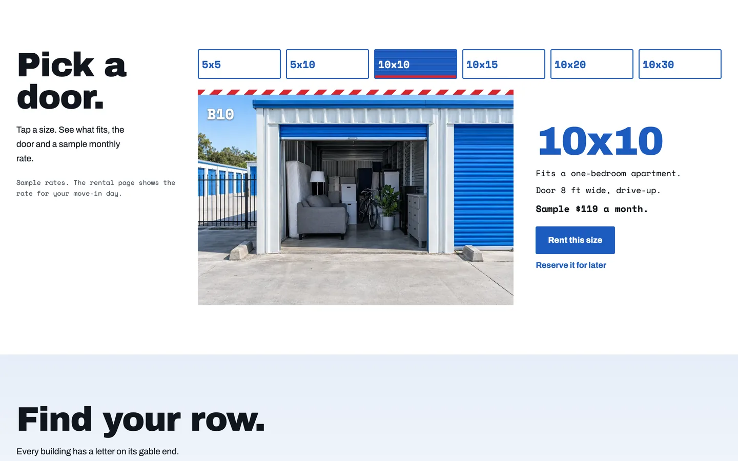 Aisle: Pick a door