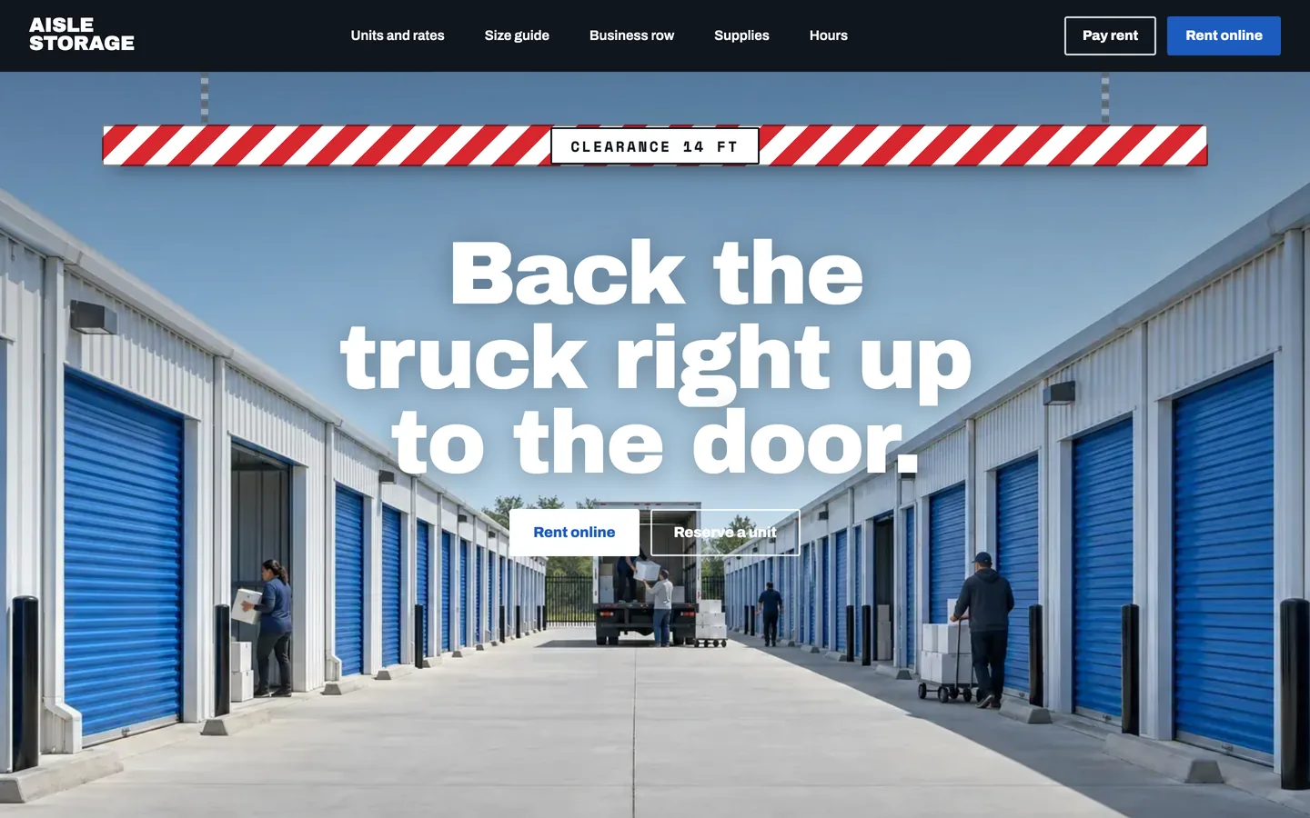 Aisle: Homepage