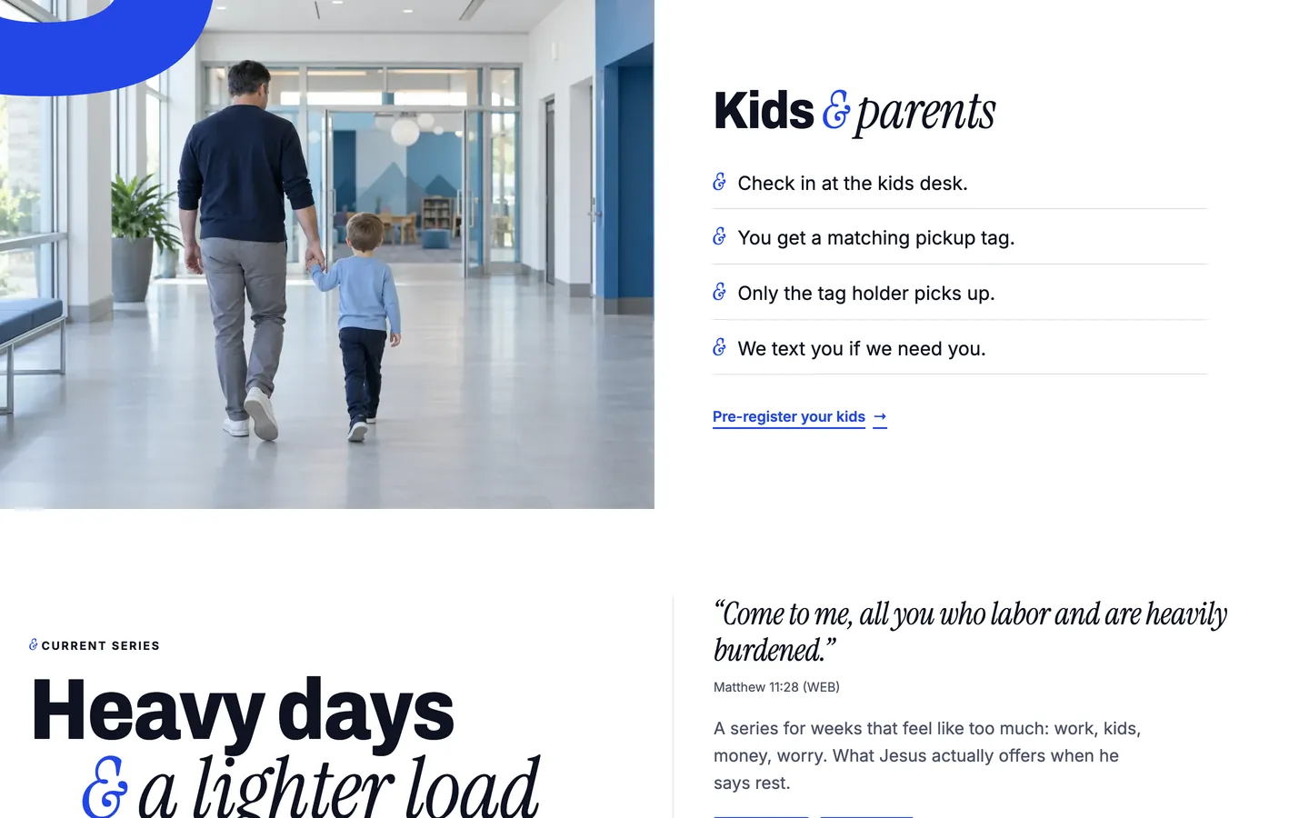 Ampersand: Kids & parents