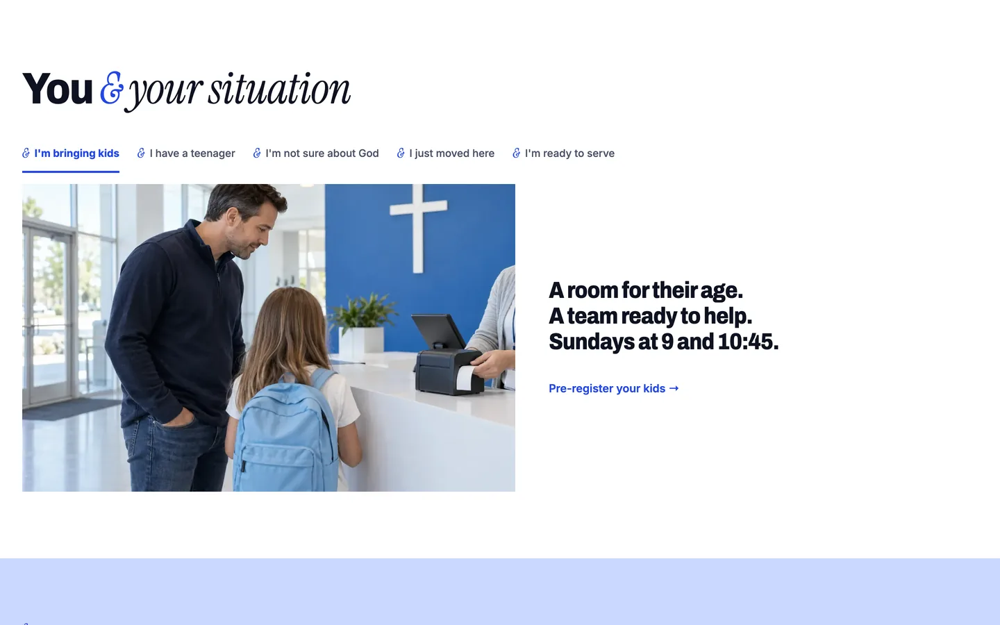 Ampersand: You & your situation