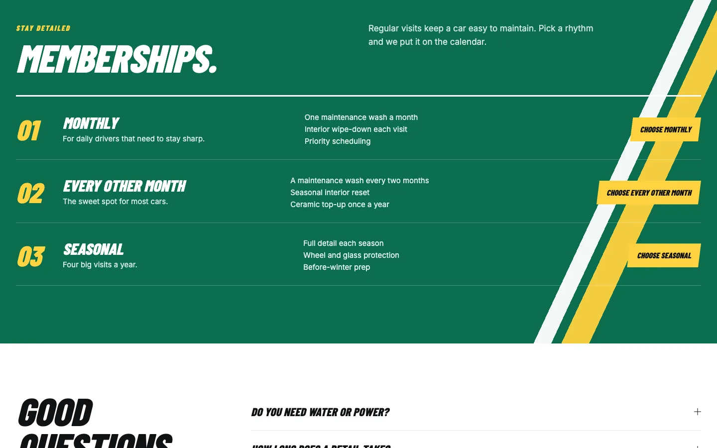 Apex: Memberships / race board