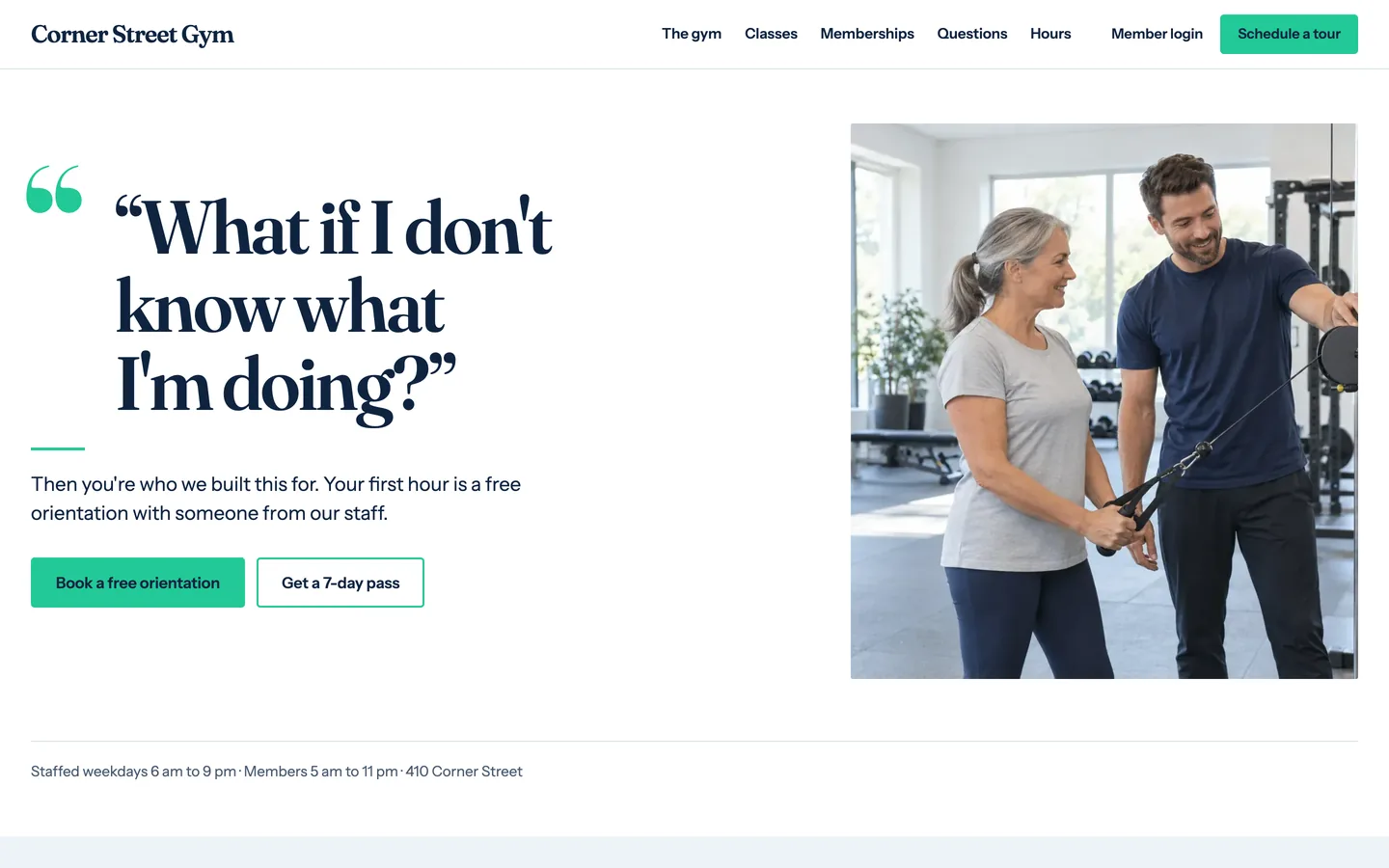 Asked: Homepage