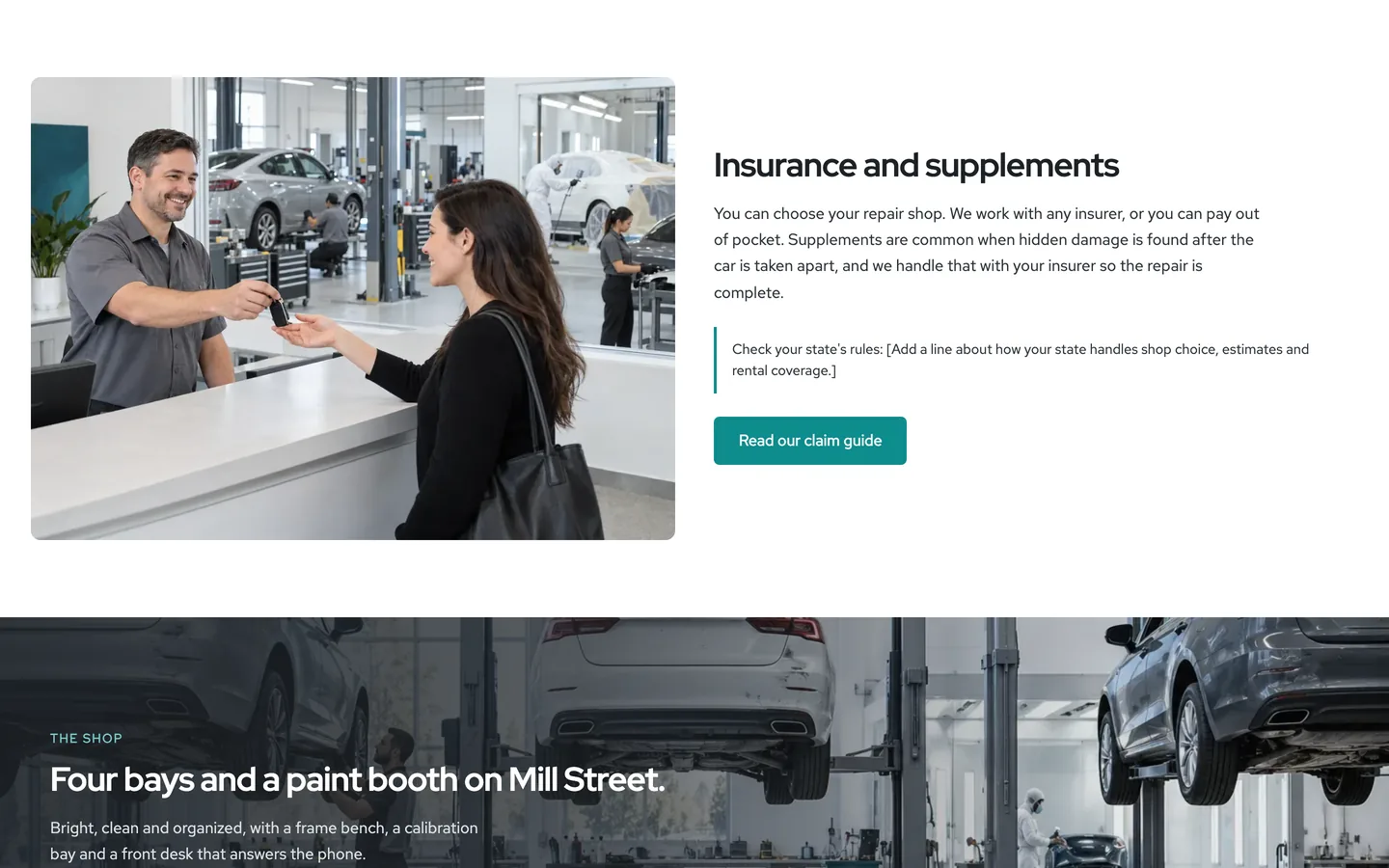 Benchmark: Insurance and supplements