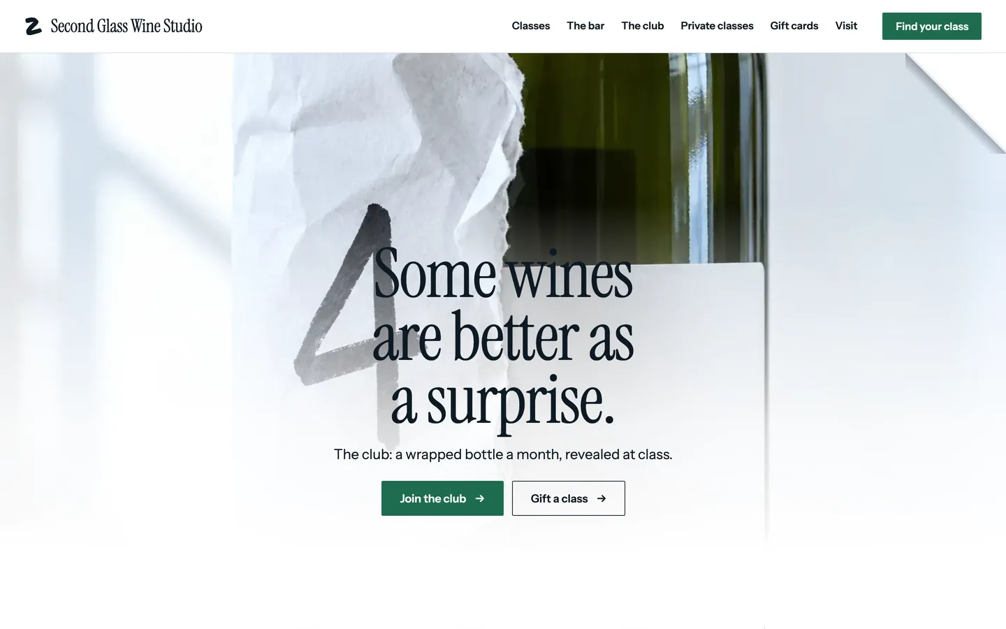 Blind: Home / some wines are better as a surprise