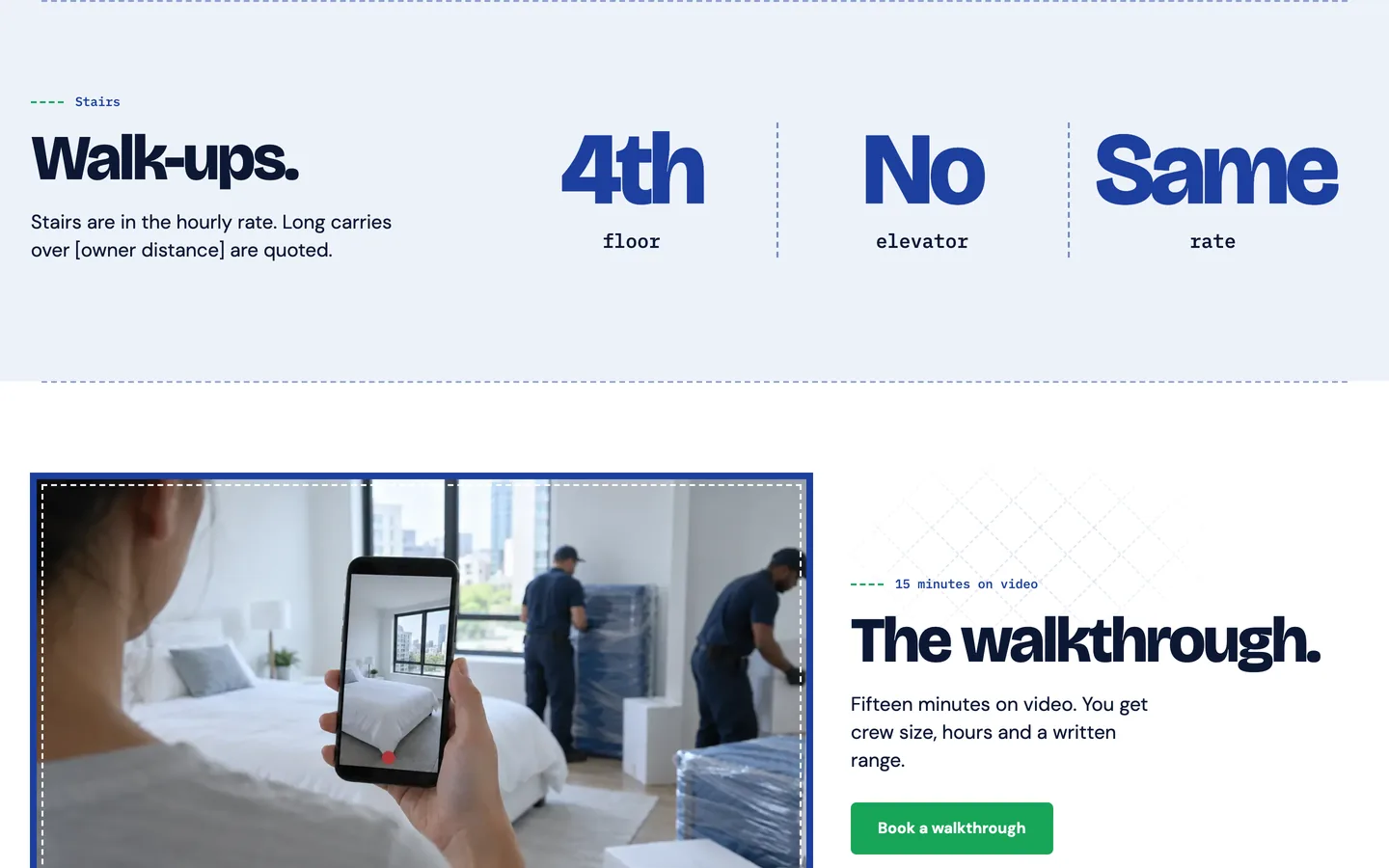 Bluepad: Walk-ups