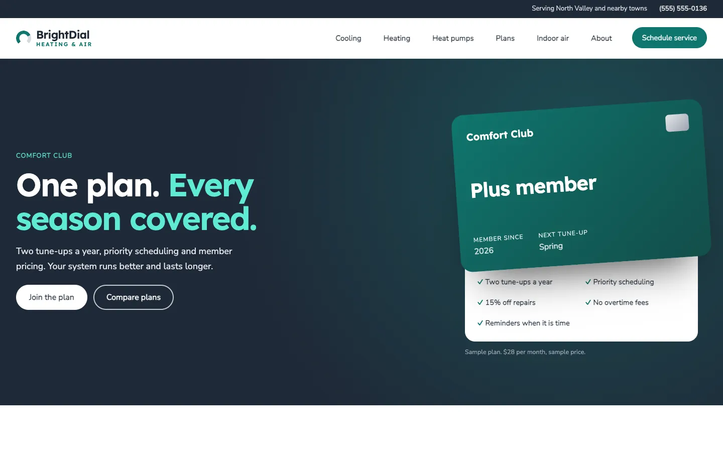 Brightdial: Home / membership card