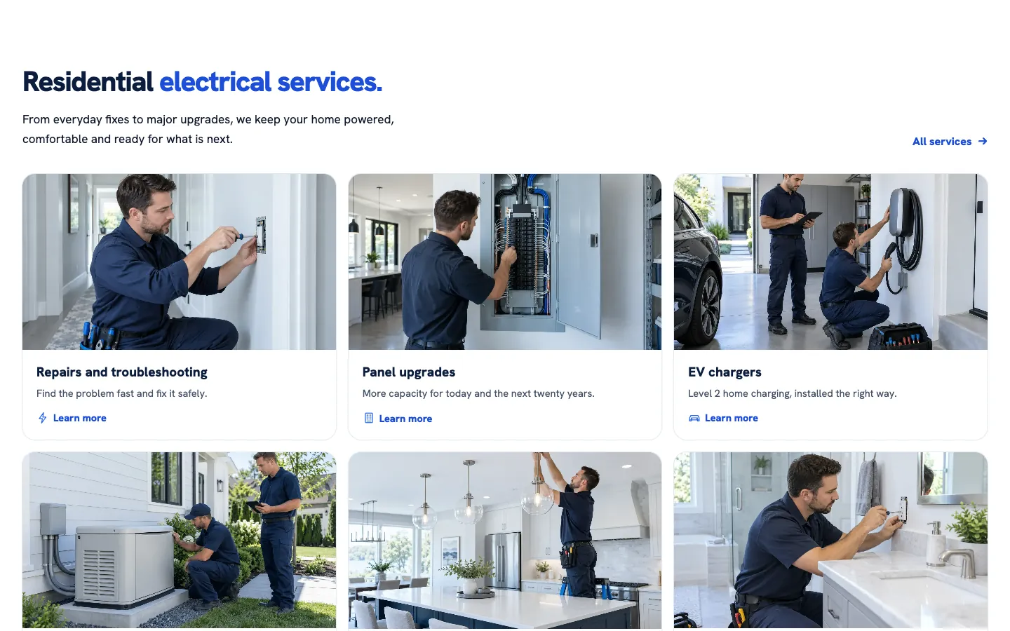 Brightpath: Residential electrical services