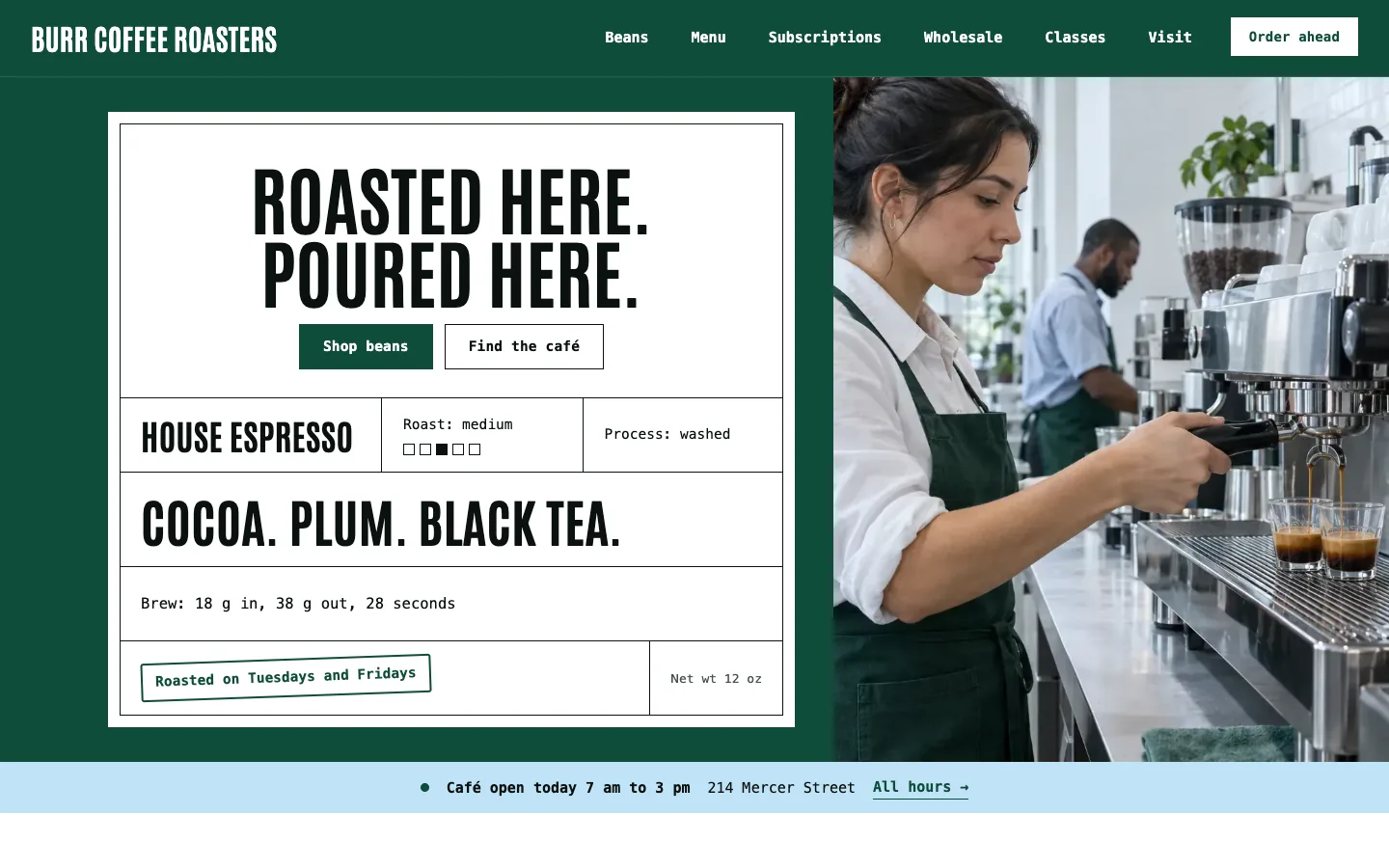 Burr: Homepage