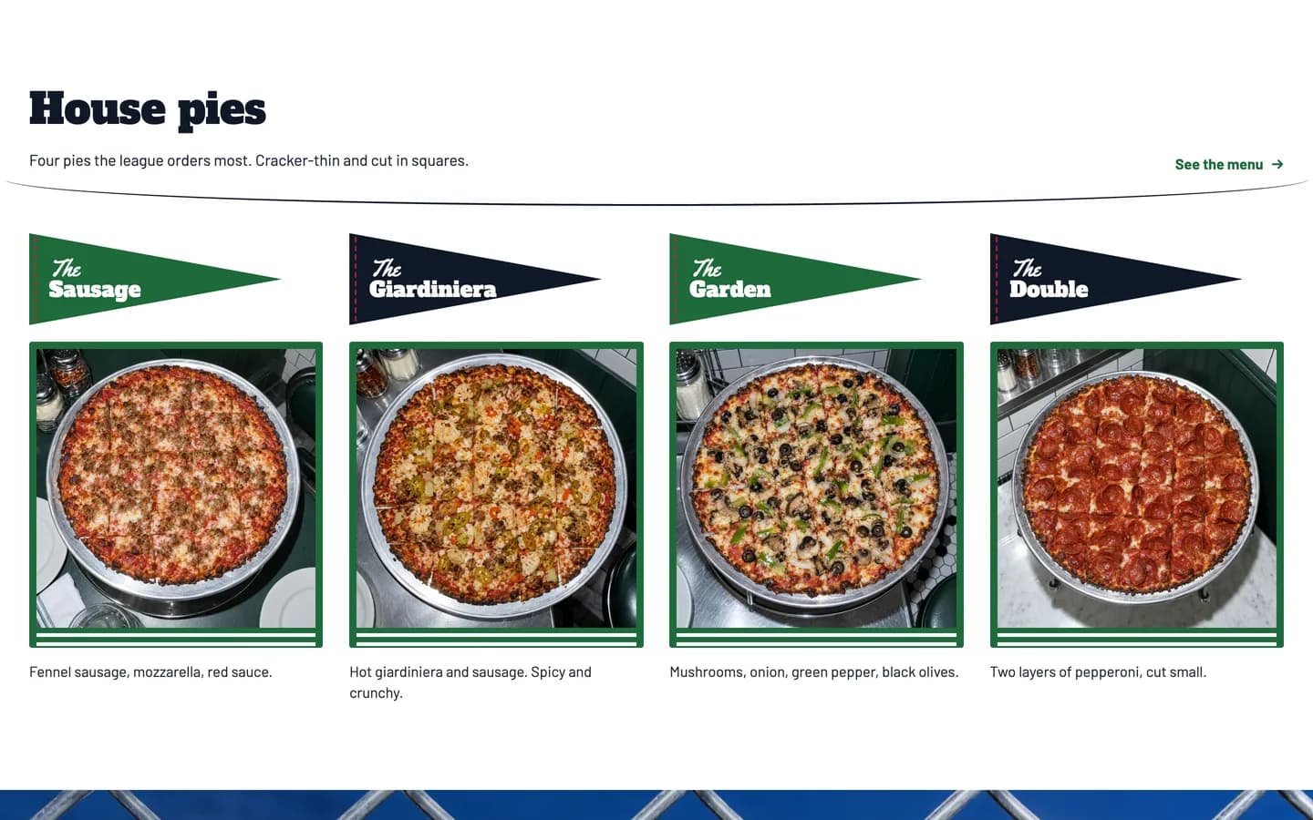 Clubhouse: House pies