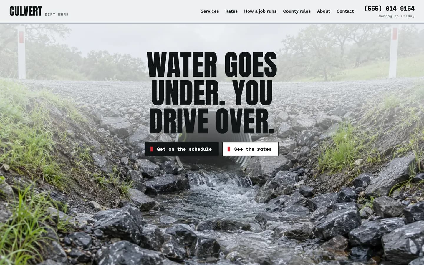 Culvert: Homepage