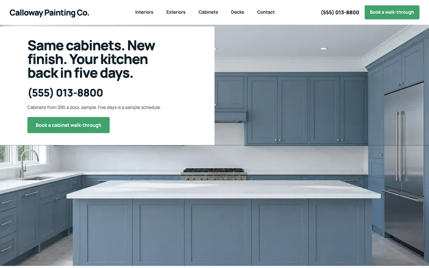 Cutline: Home / cabinets
