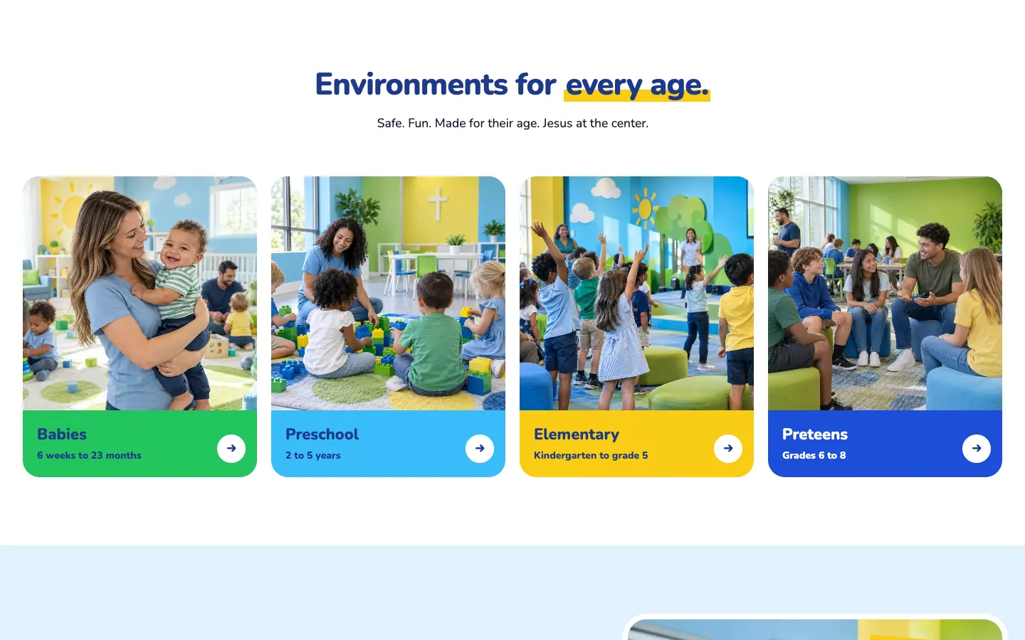 Daybreak: Environments for every age