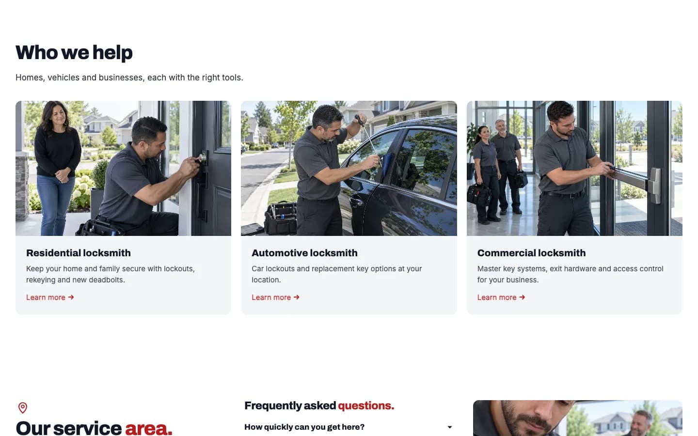 Doorside: Who we help