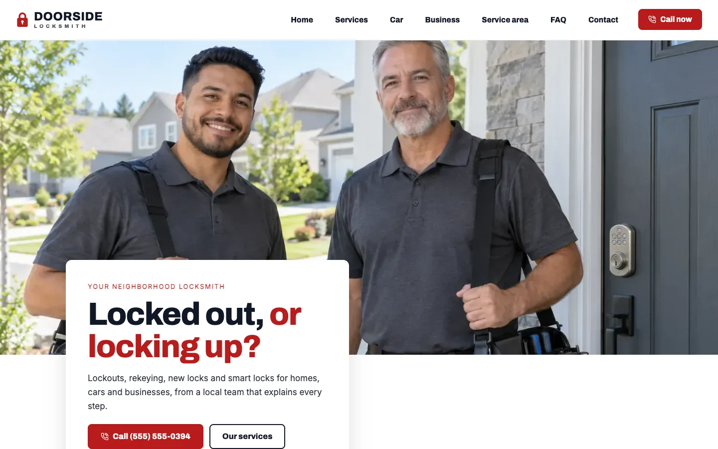 Doorside: Home / front door