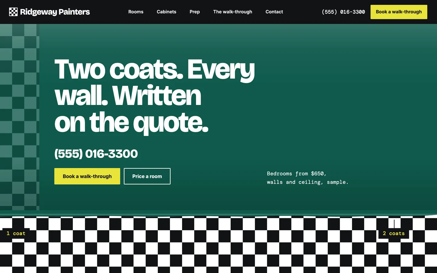 Drawdown: Homepage