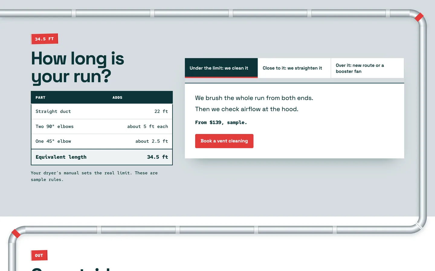 Elbow: How long is your run?