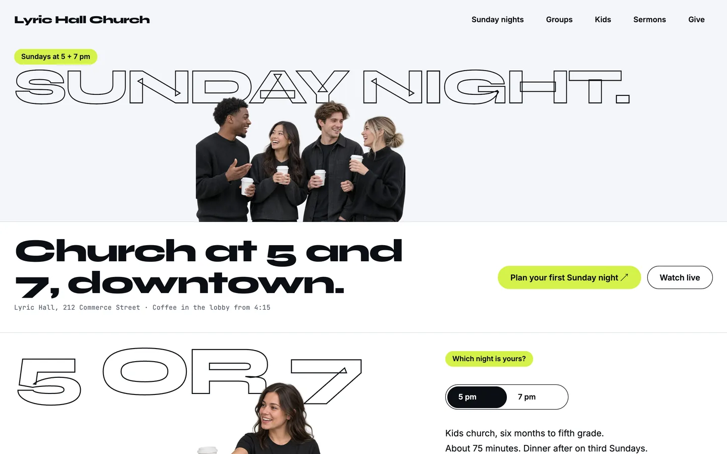 Figure: Homepage