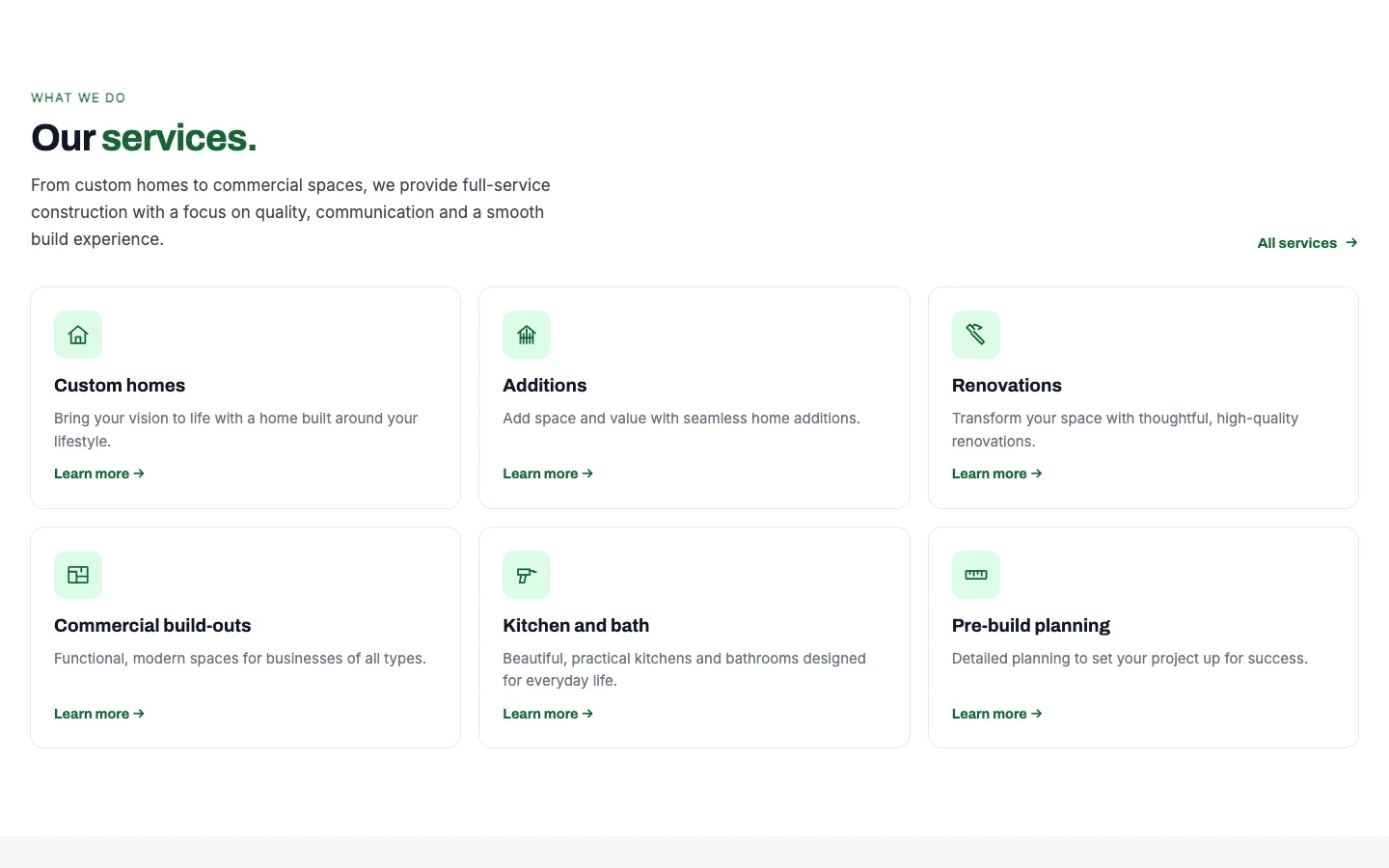 Foundry: Services