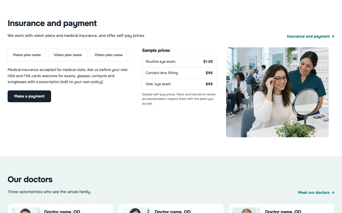 Iris: Insurance and payment