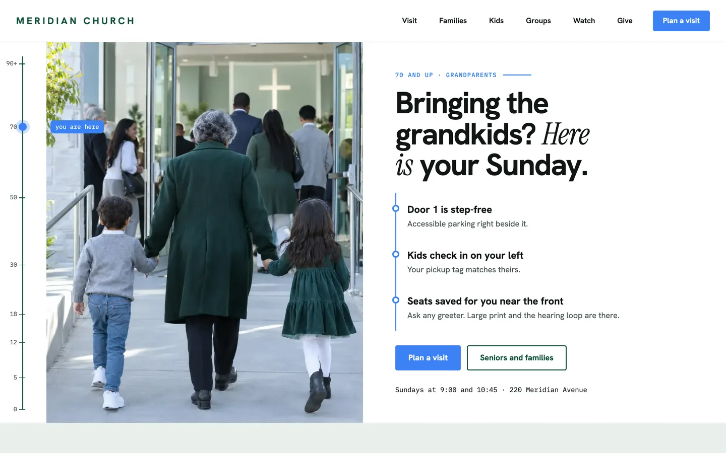 Kin: Home / bringing the grandkids?