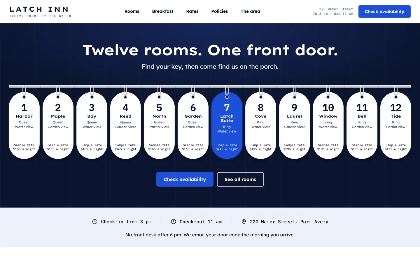 Latch: Homepage