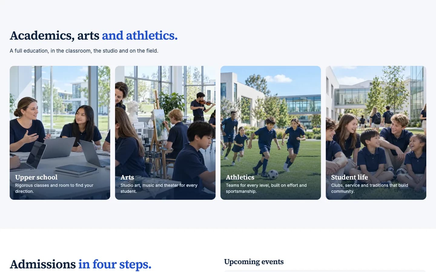 Northfield: Academics, arts and athletics