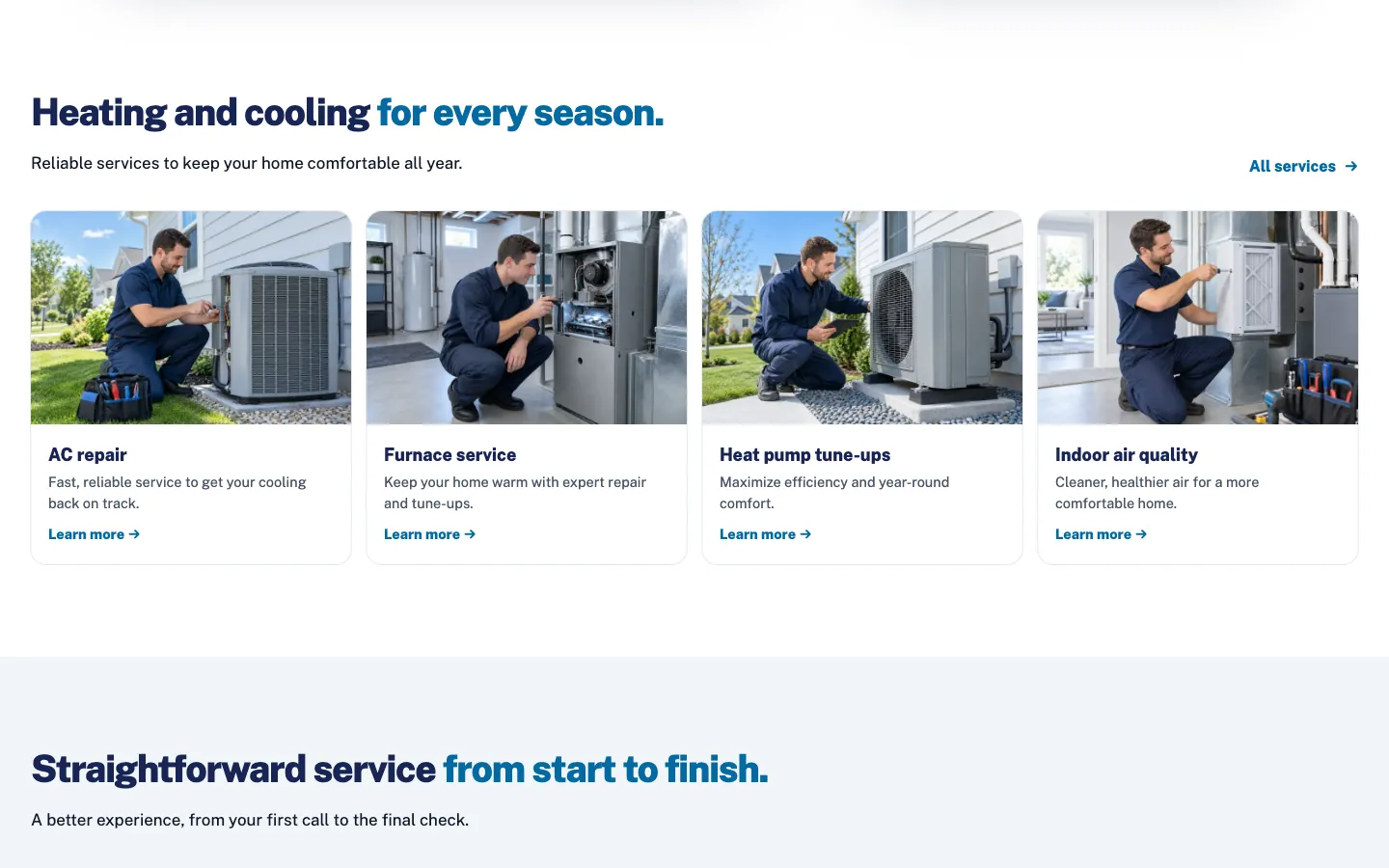 Northwind: Services for every season