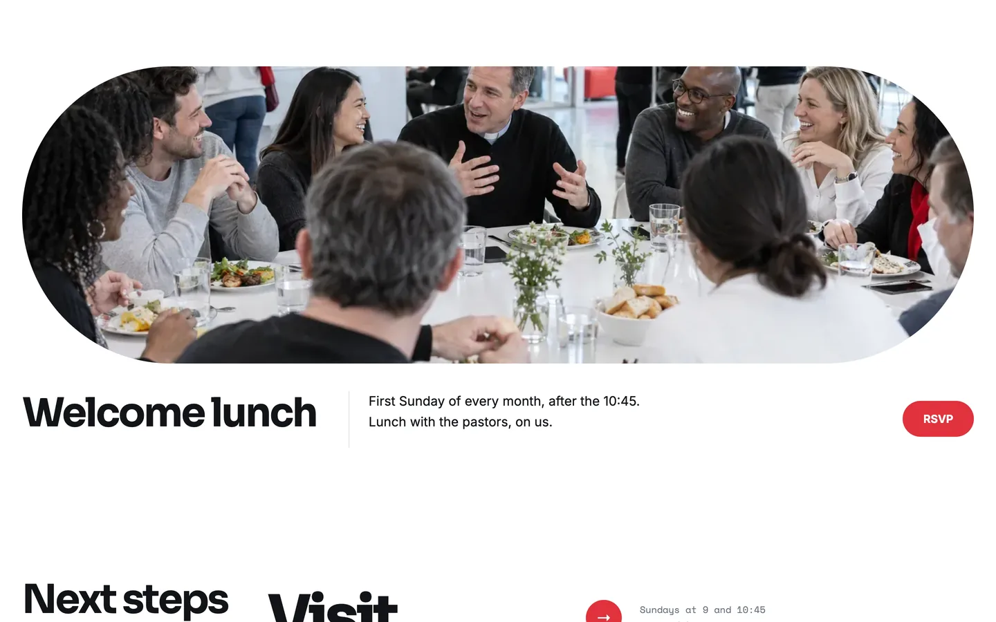 Orbit: Welcome lunch