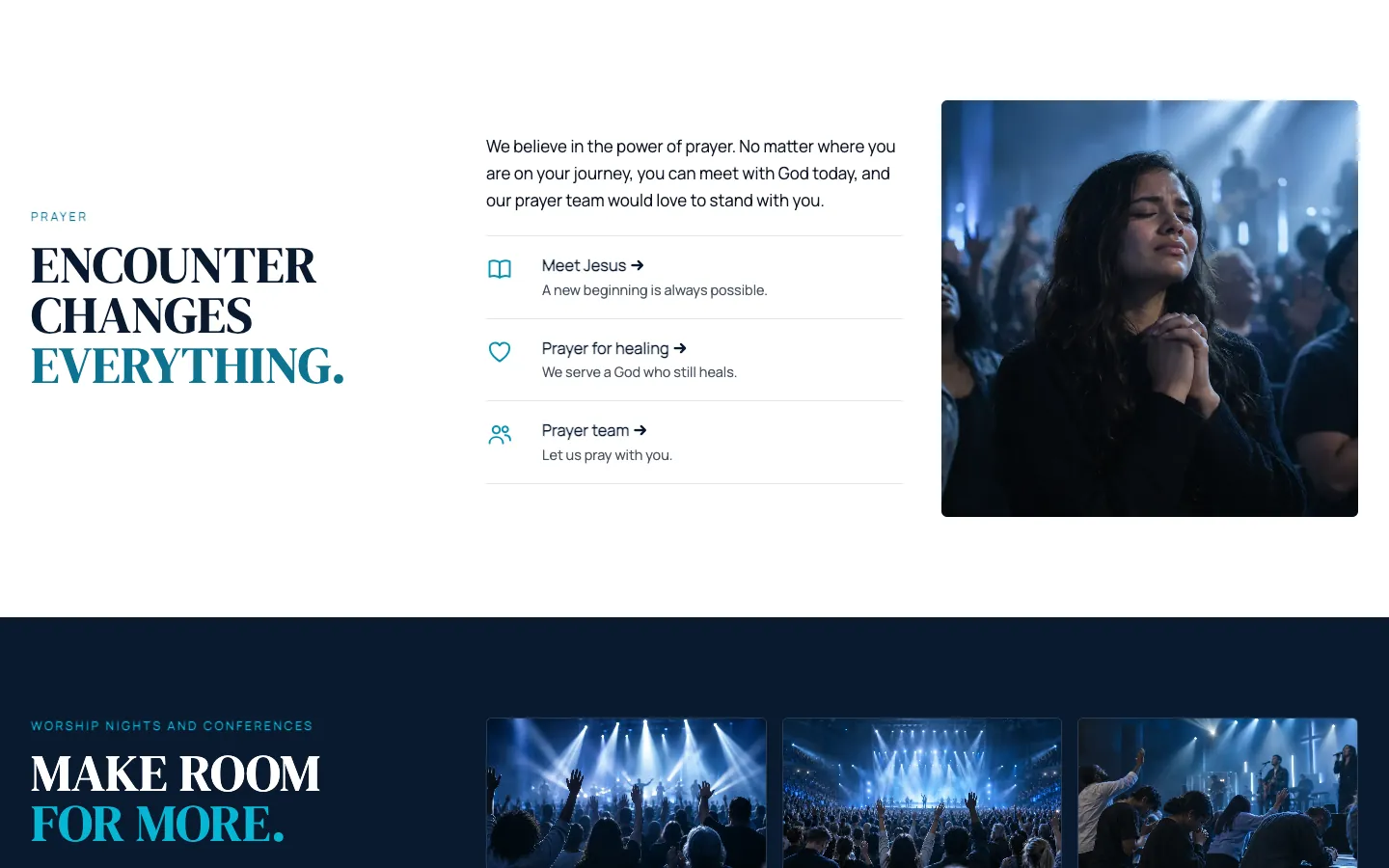 Overflow: Encounter prayer