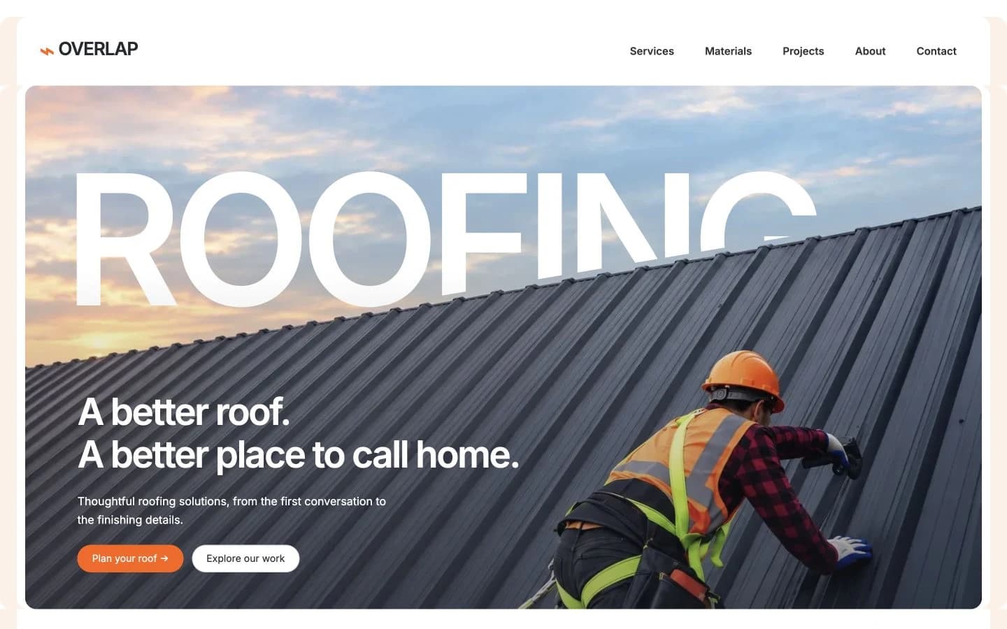 Overlap homepage running in Seedly Sites