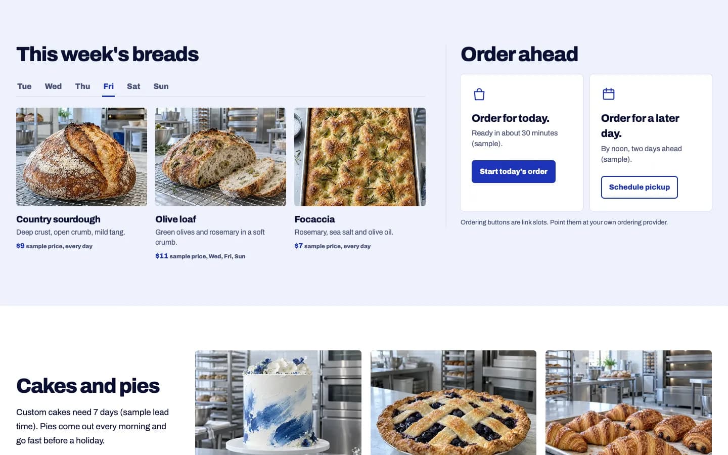 Peel: This week's breads