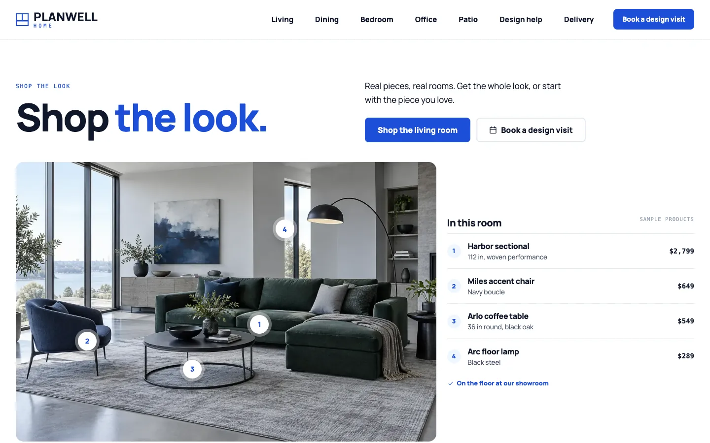 Planwell: Home / shop the look