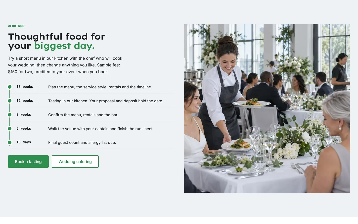 Platter: Weddings