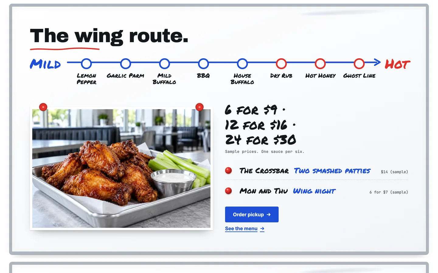 Playbook: The wing route