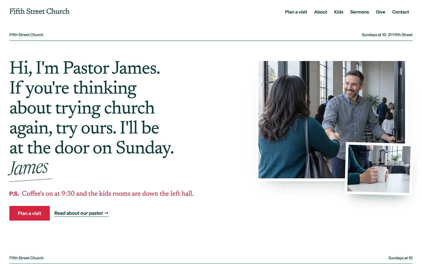 Postscript: Homepage