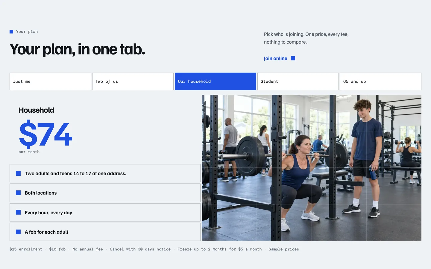Roster: Your plan, in one tab