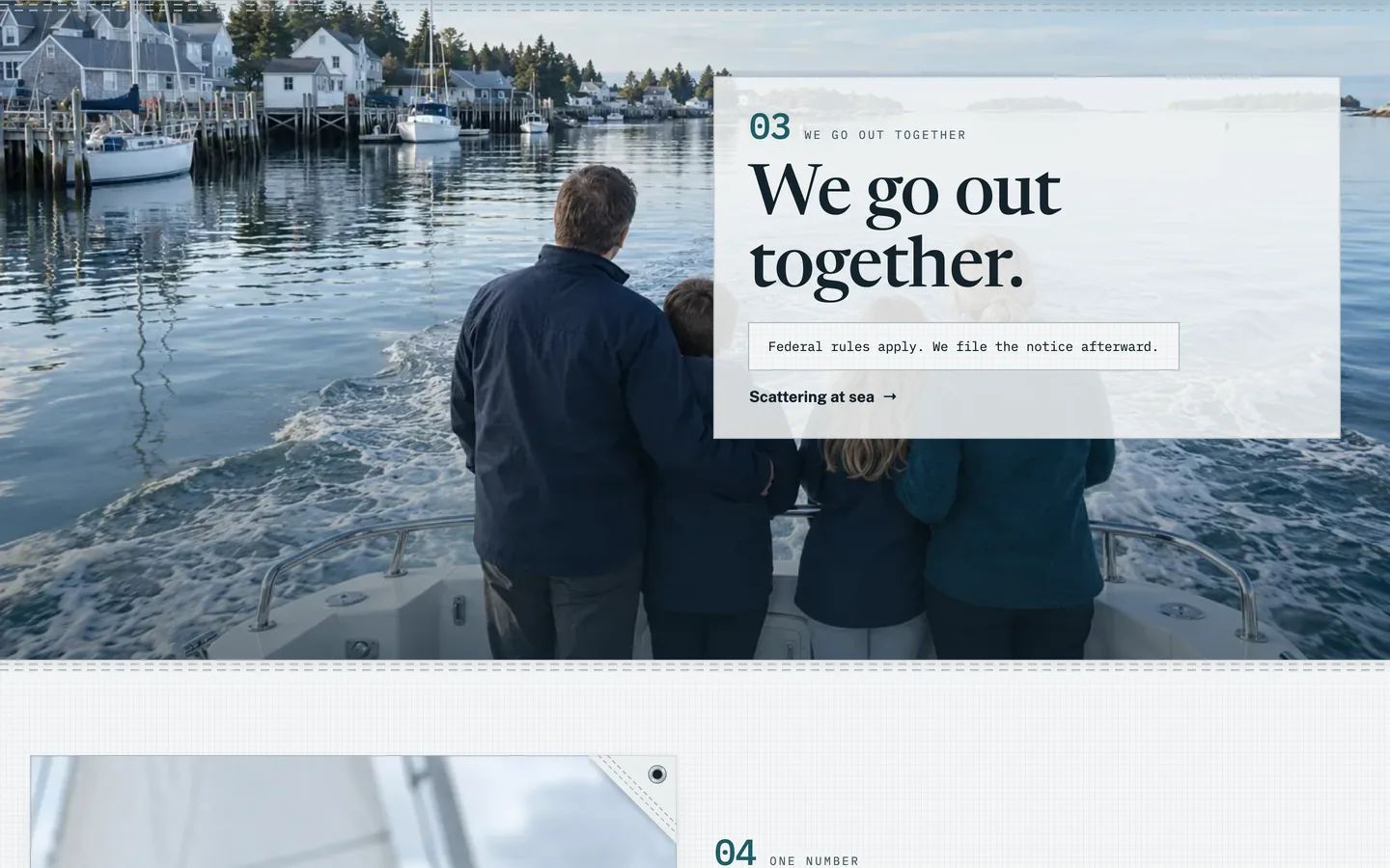Sailcloth: We go out together