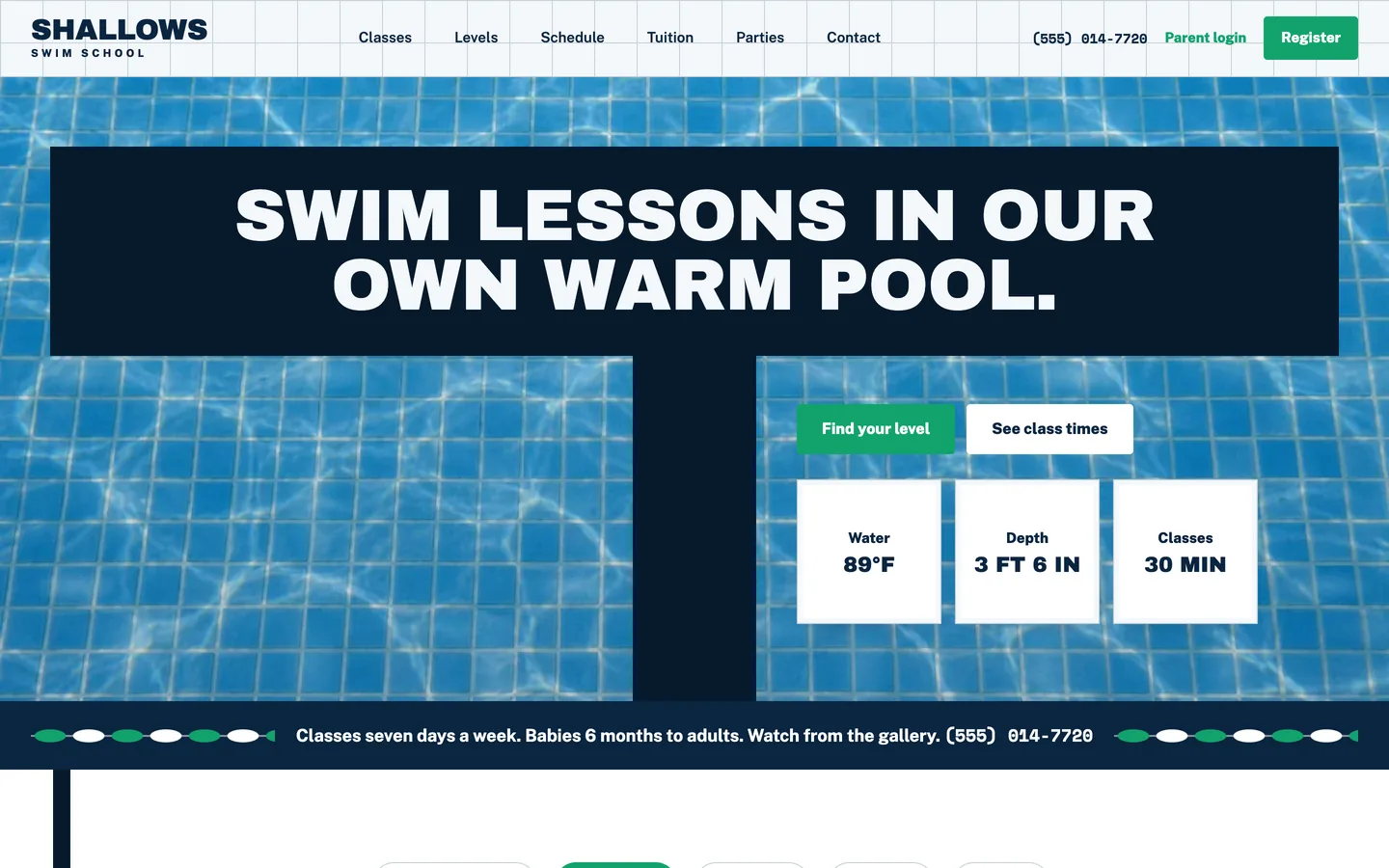 Shallows: Homepage