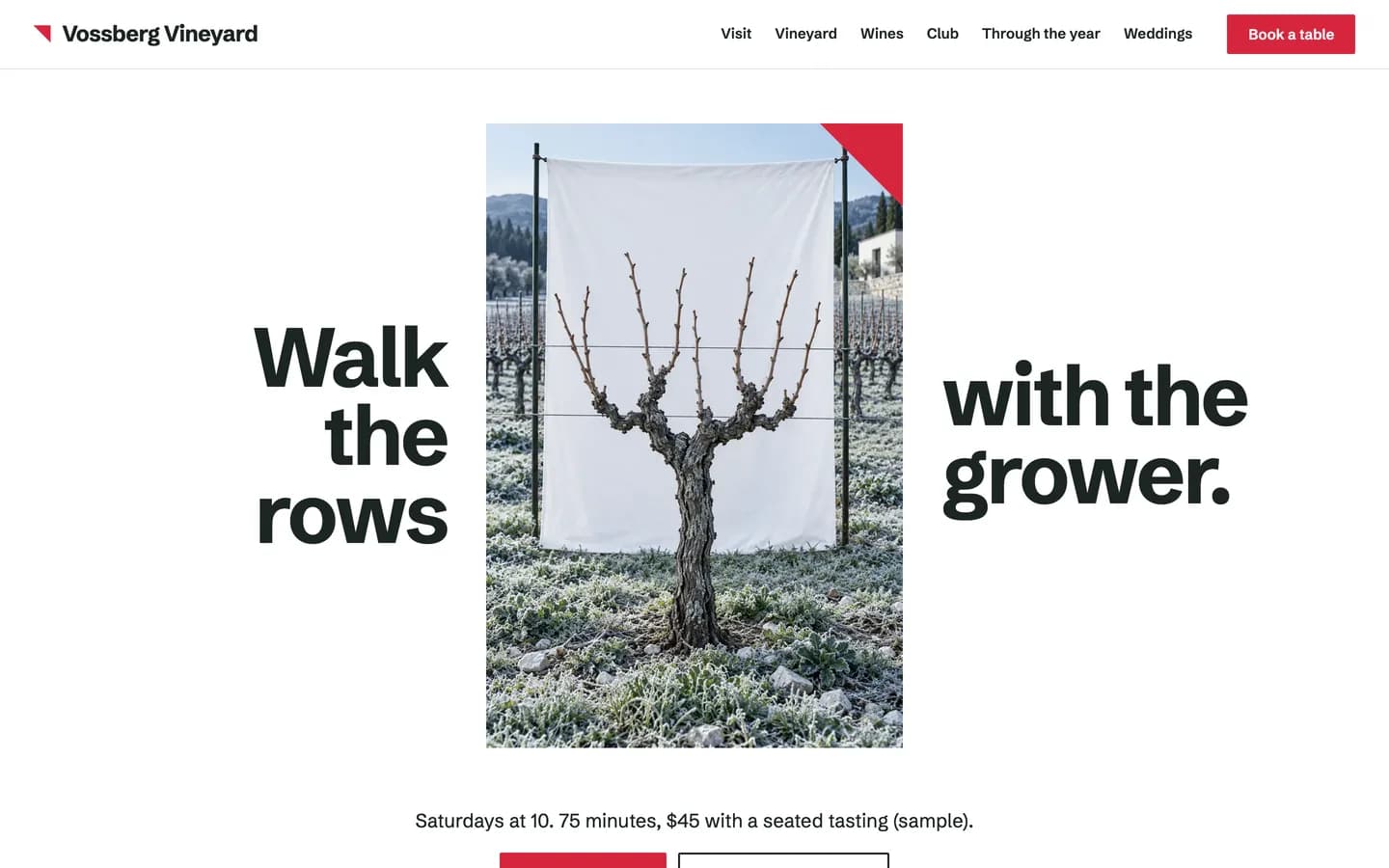Spur: Home / walk the rows with the grower
