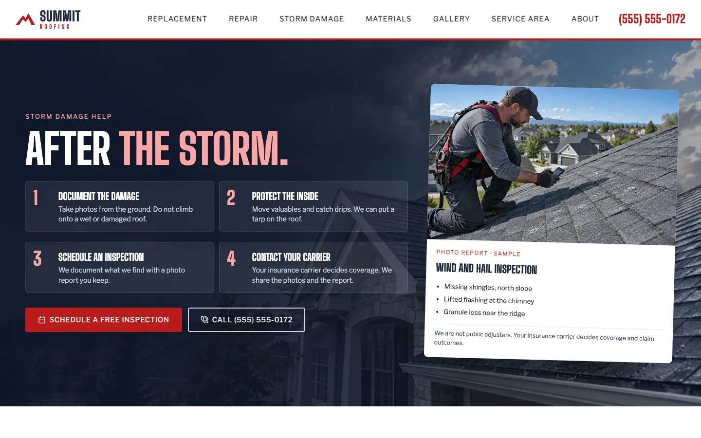 Summit: Home / after the storm