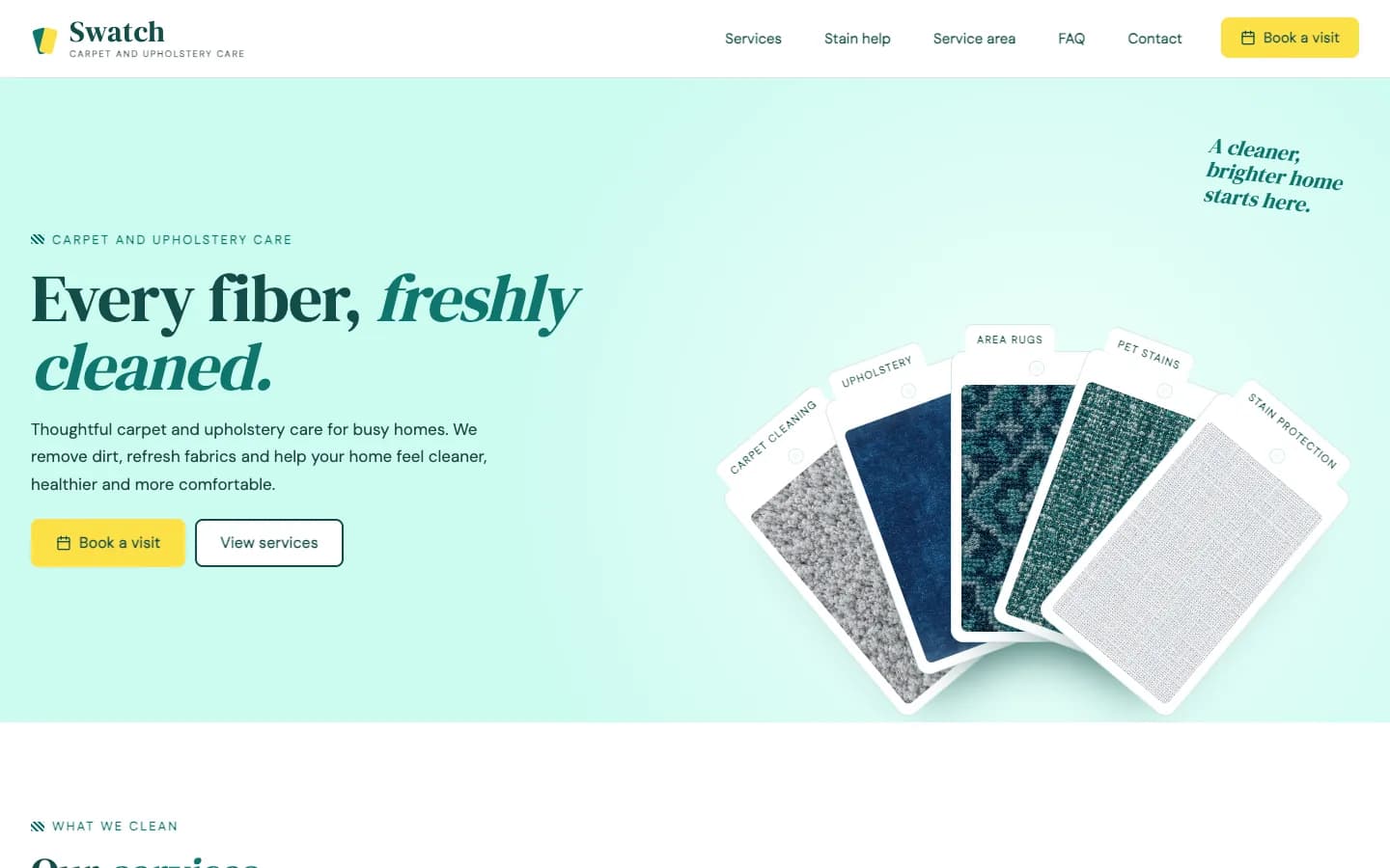Swatch: Homepage