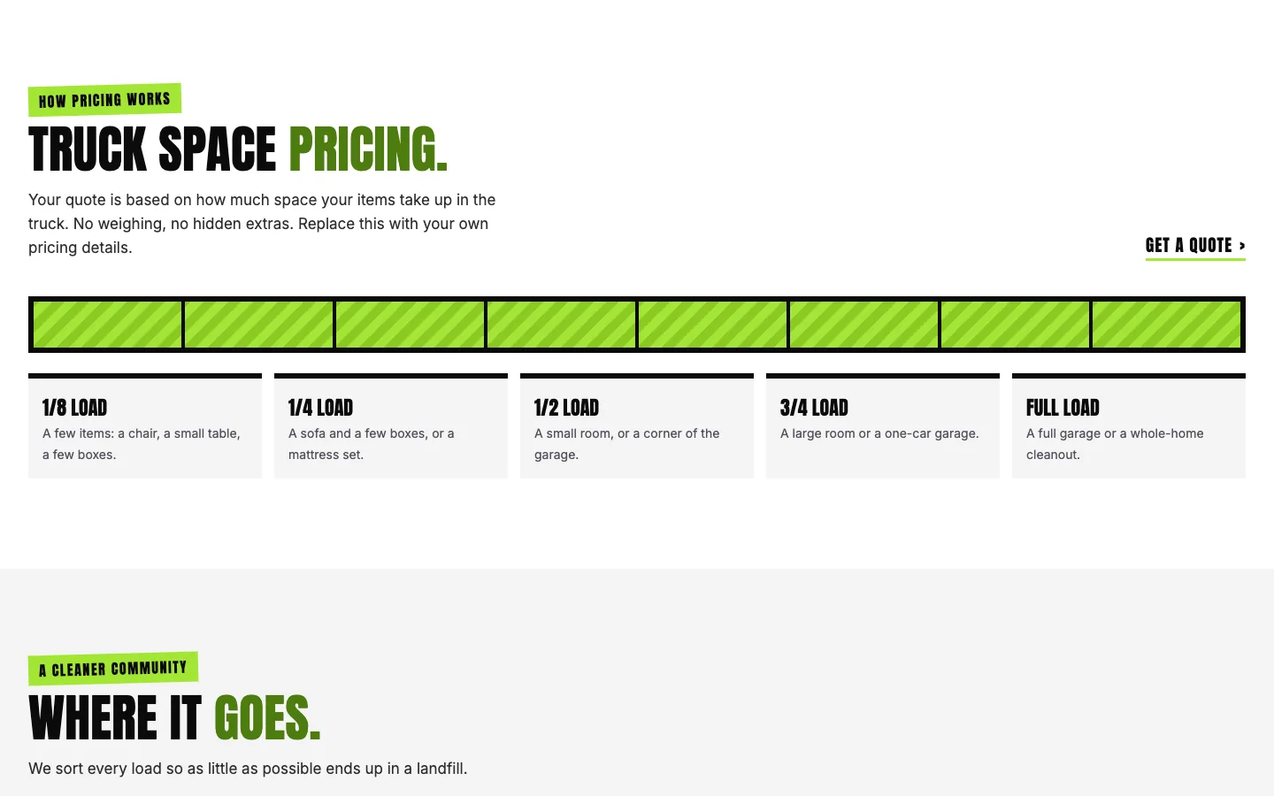 Tagged: Truck space pricing