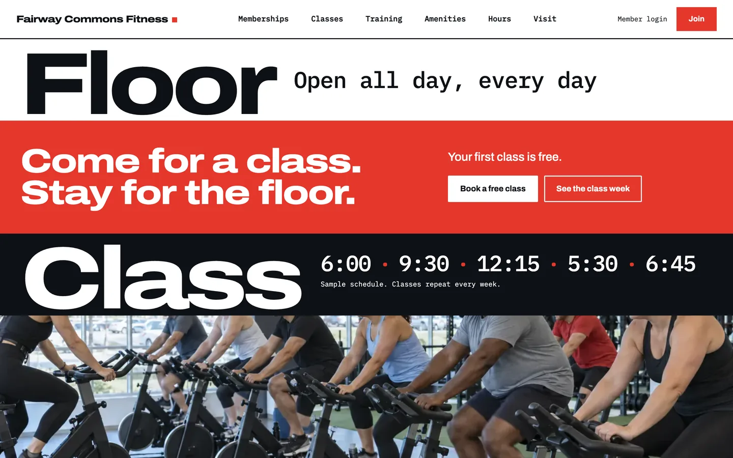 Tandem: Home / come for a class