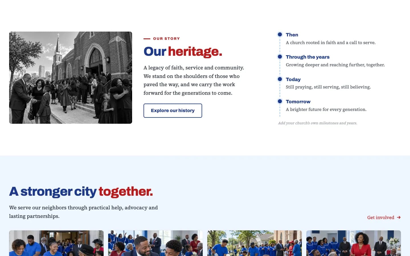 Uplift: Our heritage