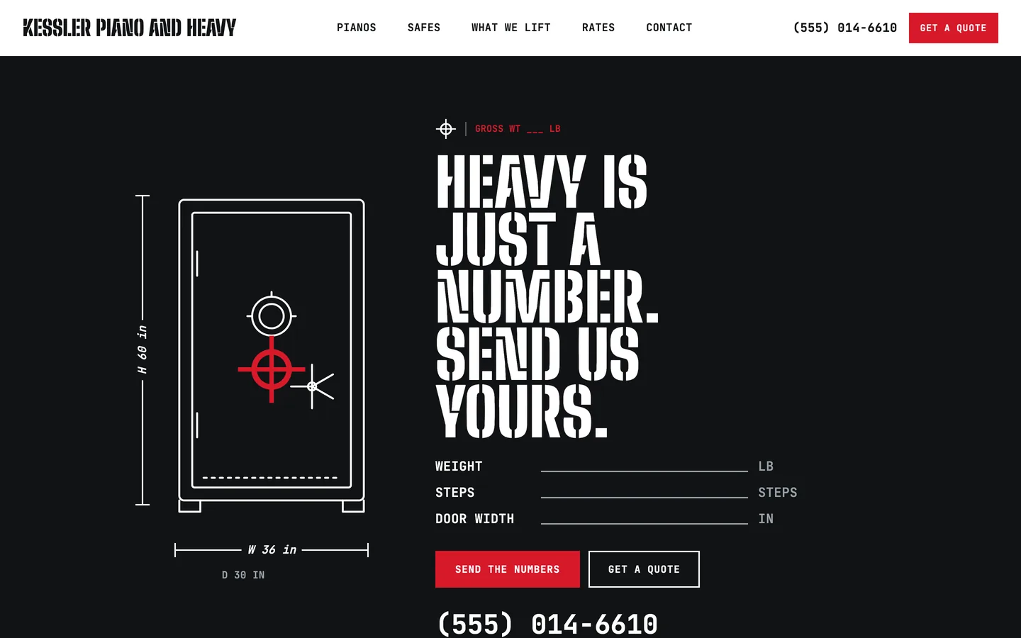 Upright: Home / send us your numbers