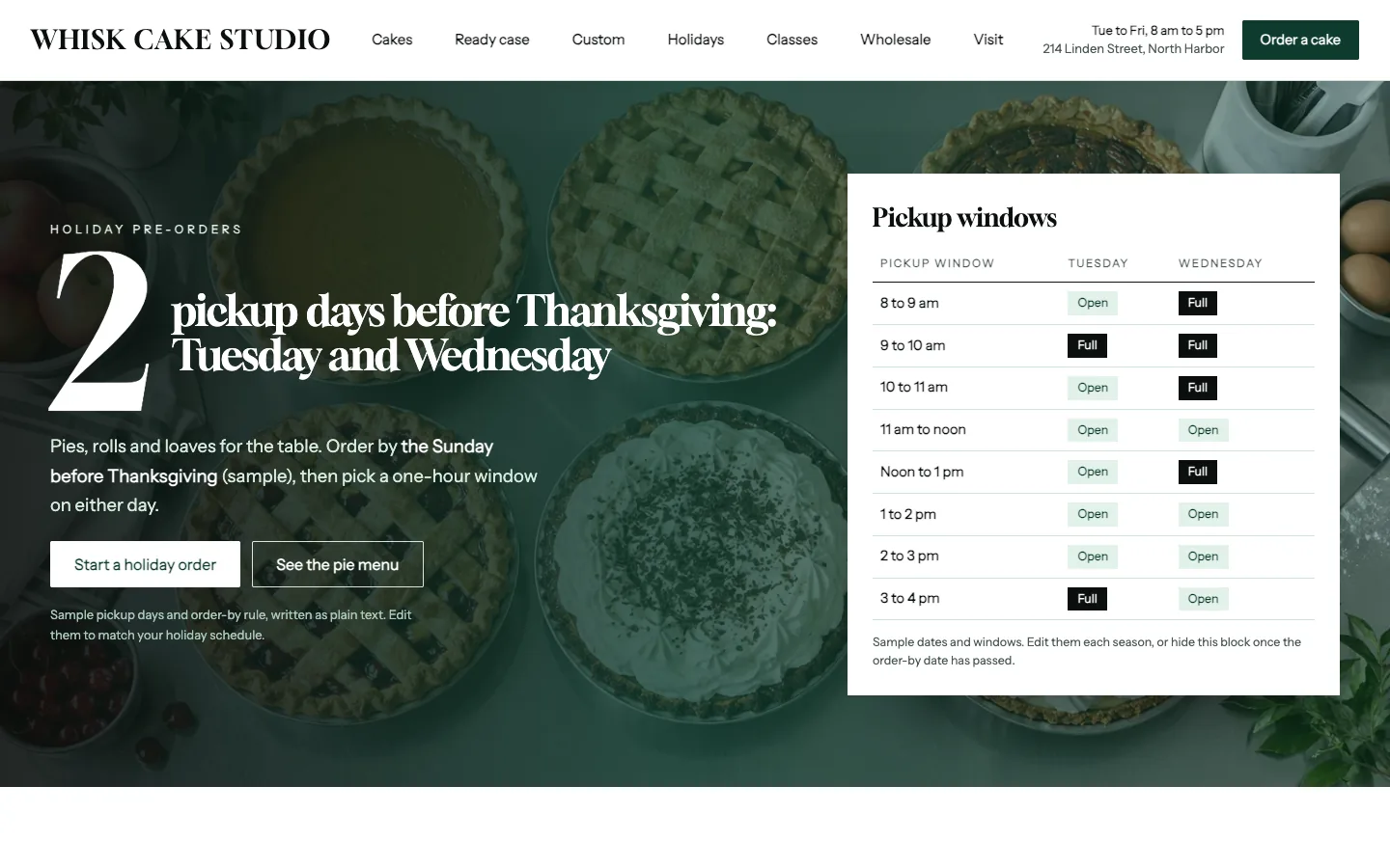 Whisk: Home / holiday pre-orders