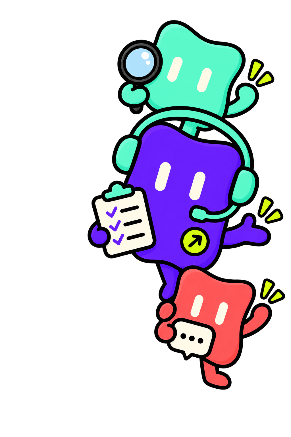 AI Employees welcoming you to the challenge