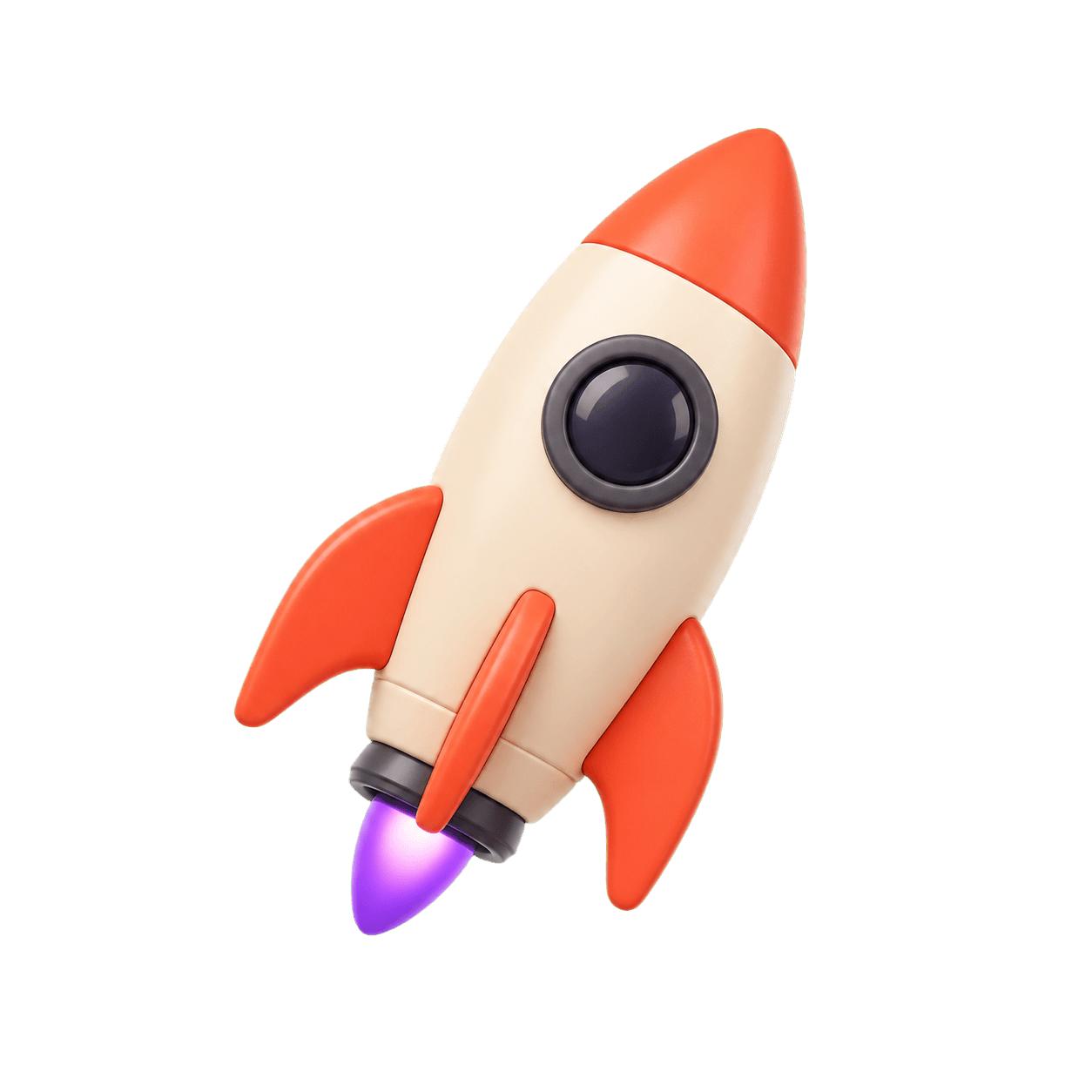 3D launch rocket