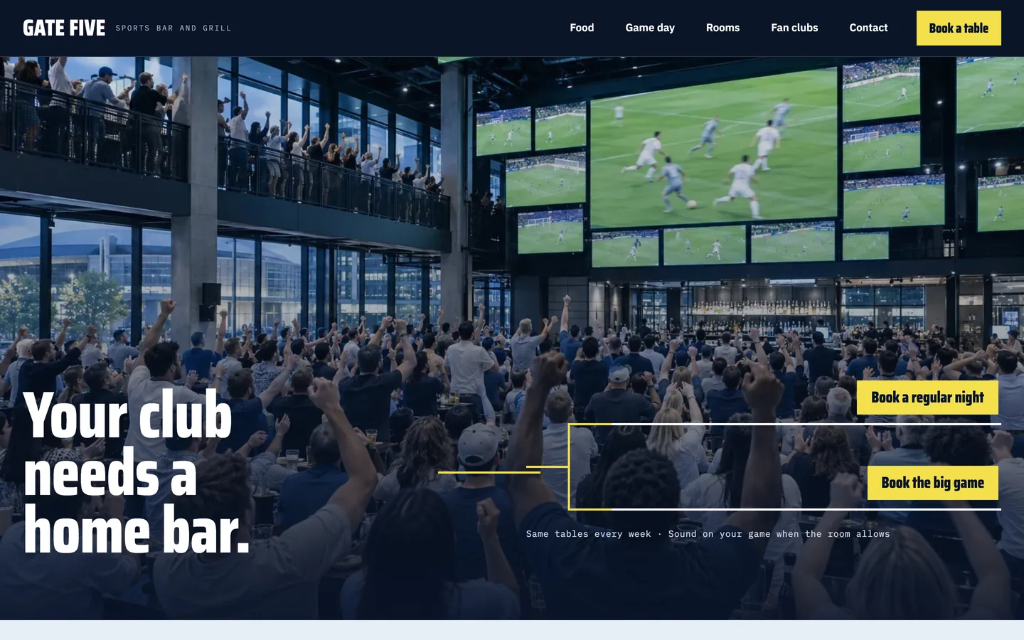 Bracket: Home / your club needs a home bar