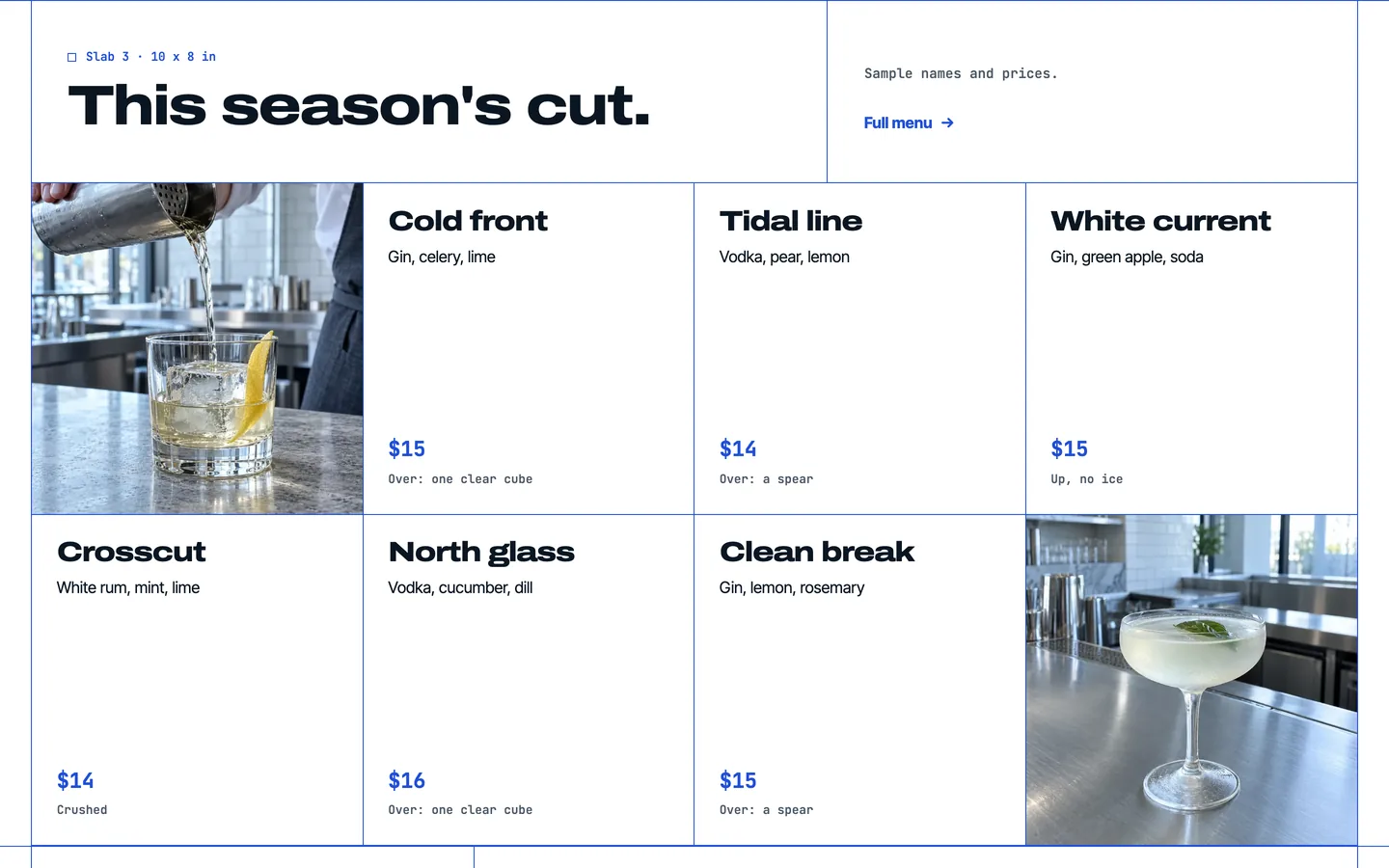 Clearcut: This season's cut